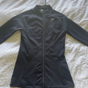 Gymshark Black Small Zip-Up Jacket